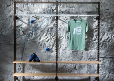 Felswand Grau - Ladenbau - Sportgeschäft