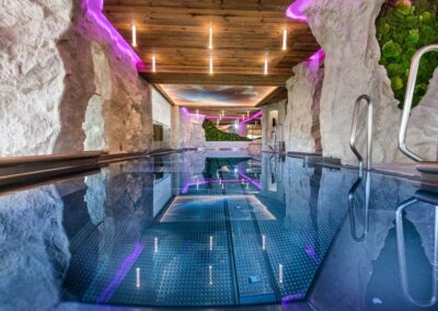 Felswand Mit Moos - Hotel - Spa Bereich