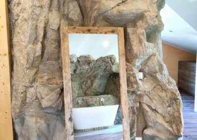 Kunstfelsen - Badezimmer - Wanne